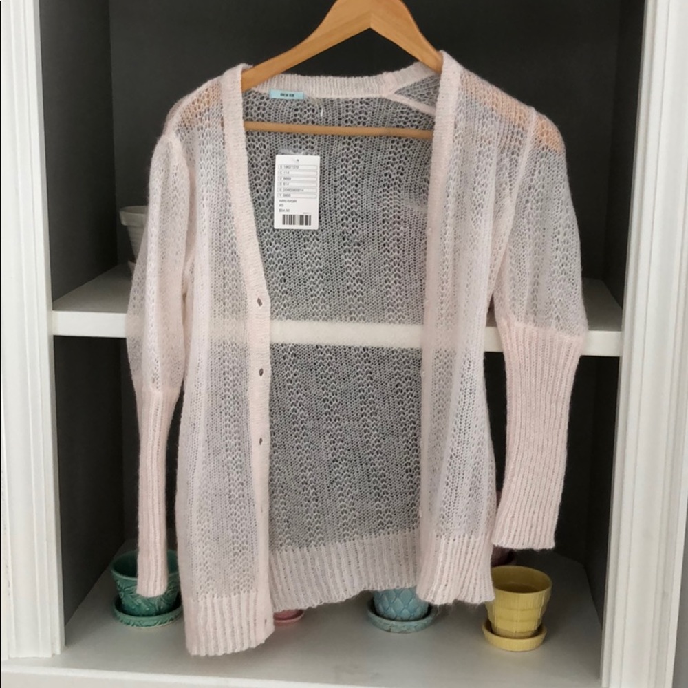 Kimchi Blue ivory cardigan NWT size XS